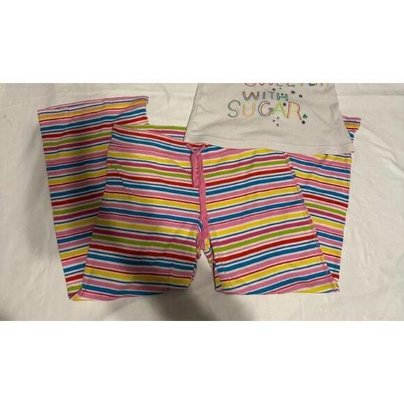 Y2K Vintage Pink Victoria’ Secret stripped Pajama Pants - Picture 3 of 5